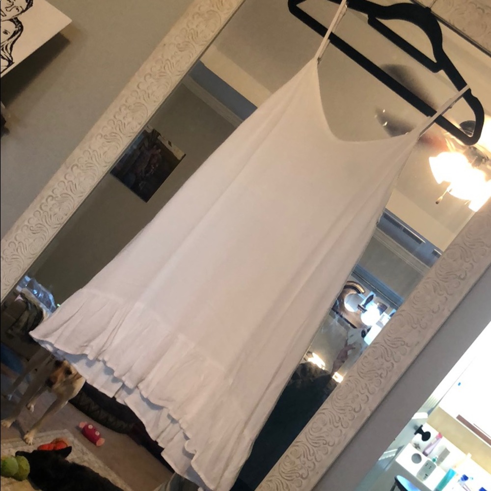 White Swing Dress